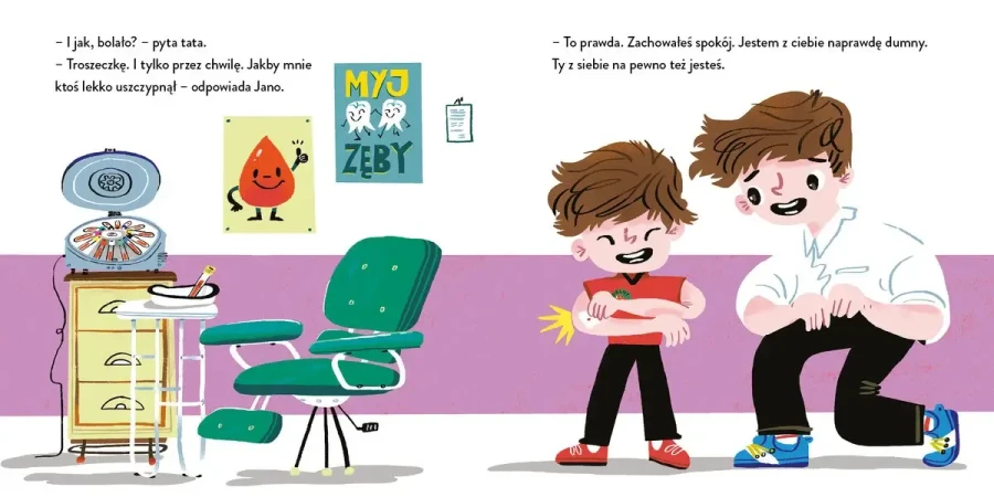 Jano i Wito u lekarza / Wydawnictwo Mamania