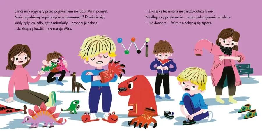 Jano i Wito czytają / Wydawnictwo Mamania