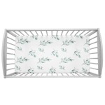 Prześcieradło do łóżeczka We Care Eukaliptus / Sleepee