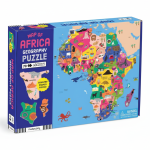 Puzzle konturowe Mapa Afryki 70 elementów 5+ / Mudpuppy