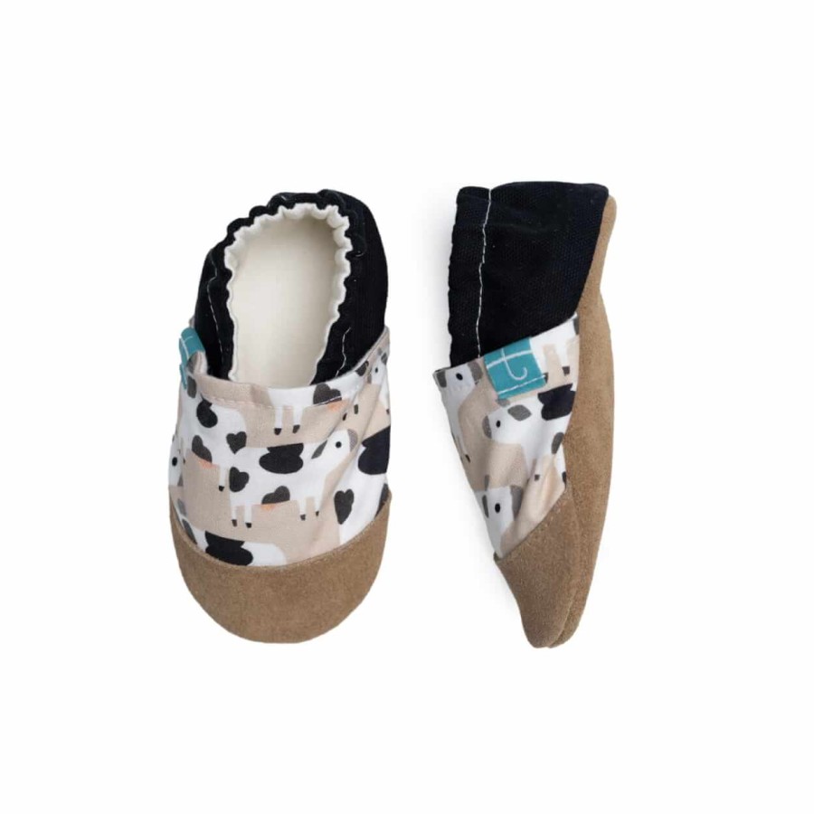 Kapcie do domu, żłobka, przedszkola - SPOTTED COW / TITOT