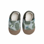 Kapcie do domu, żłobka, przedszkola - GREEN DINO / TITOT