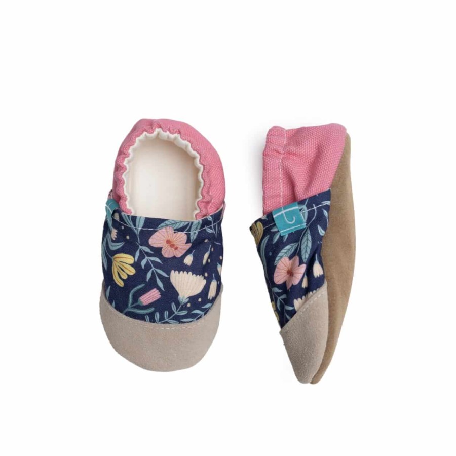 Kapcie do domu, żłobka, przedszkola - RUBY FLOWERS / TITOT