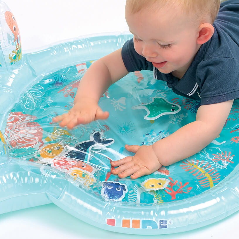 Mata wodna dla niemowląt, wersja maxi - niebieska / LUDI