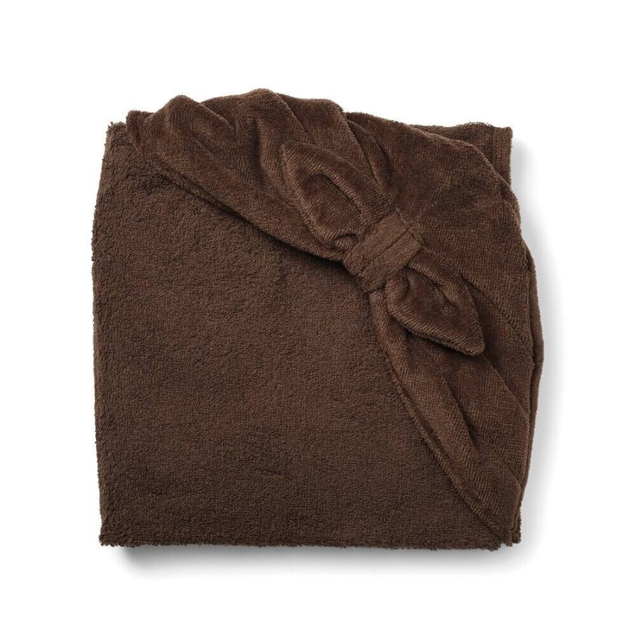 Ręcznik z kapturkiem - Chocolate Bow / Elodie Details