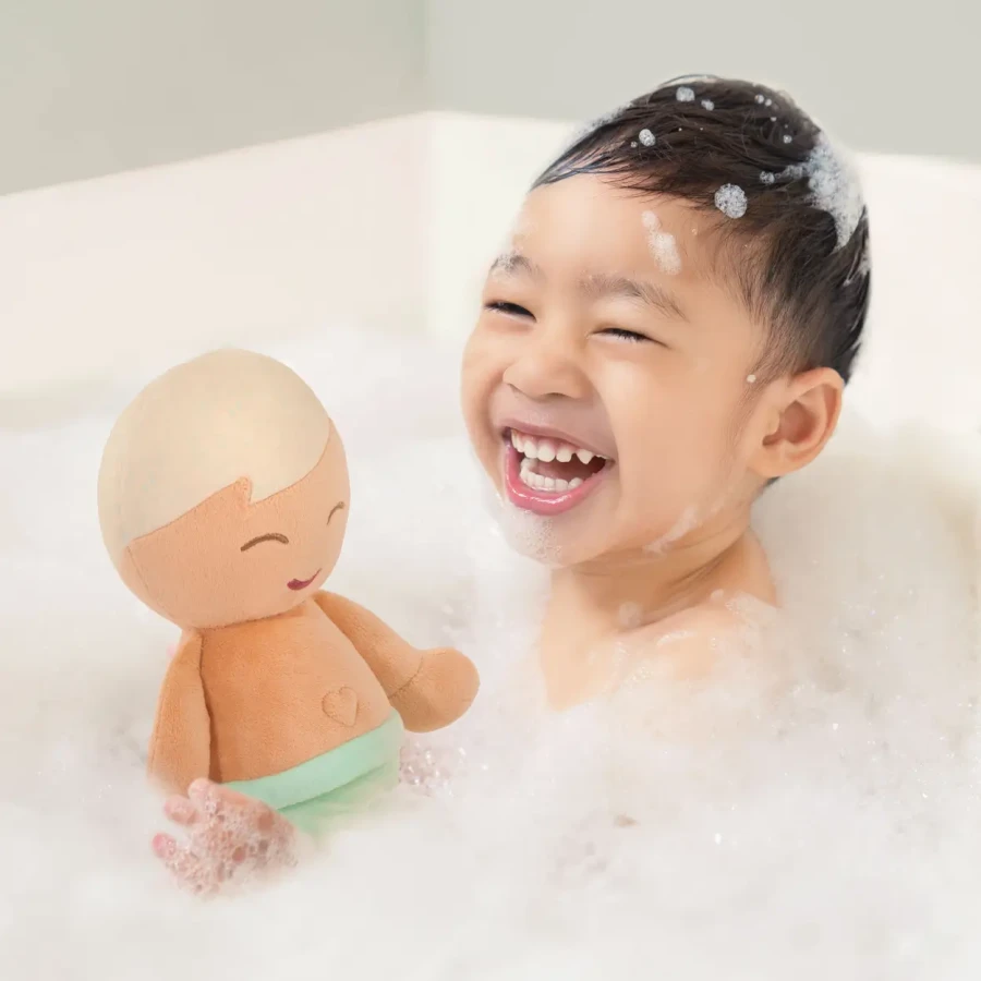 Bath Doll Lulla Baby - lalka przytulanka do kąpieli - chłopiec blondyn / LullaBaby