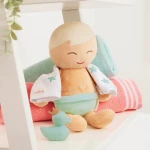 Bath Doll Lulla Baby - lalka przytulanka do kąpieli - chłopiec blondyn / LullaBaby