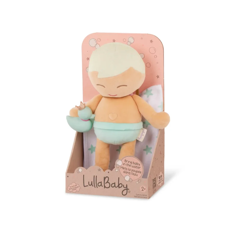 Bath Doll Lulla Baby - lalka przytulanka do kąpieli - chłopiec blondyn / LullaBaby