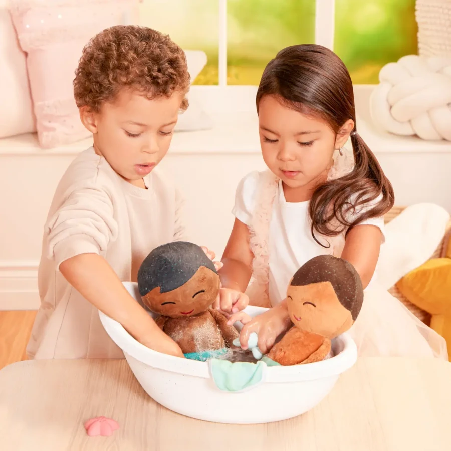 Bath Doll Lulla Baby - lalka przytulanka do kąpieli - chłopiec szatyn / LullaBaby