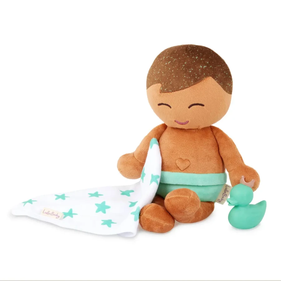Bath Doll Lulla Baby - lalka przytulanka do kąpieli - chłopiec szatyn / LullaBaby