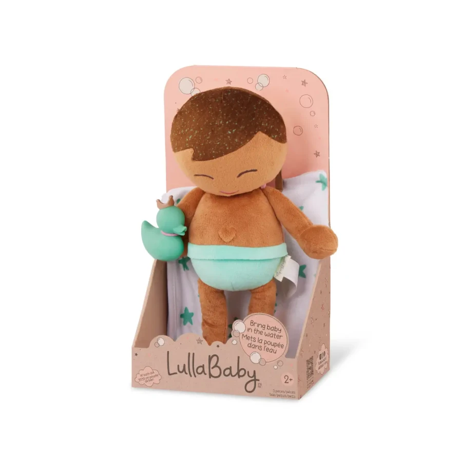 Bath Doll Lulla Baby - lalka przytulanka do kąpieli - chłopiec szatyn / LullaBaby
