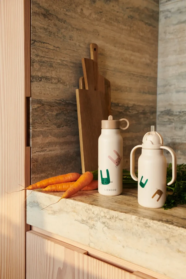 Butelka na wodę Falk - bunny, sandy / Liewood