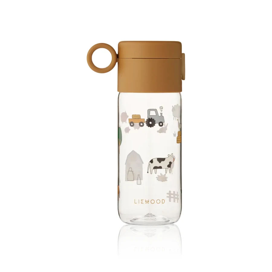 Butelka tritanowa Clemence, 350 ml - Farm, sandy / Liewood