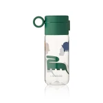 Butelka tritanowa Clemence, 350 ml - Dinosaurs, mist / Liewood