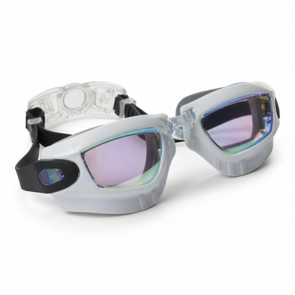 Okulary do pływania - Galaxy, Białe 3+ / Bling2o