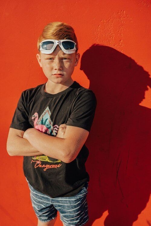 Okulary do pływania - Galaxy, Białe 3+ / Bling2o