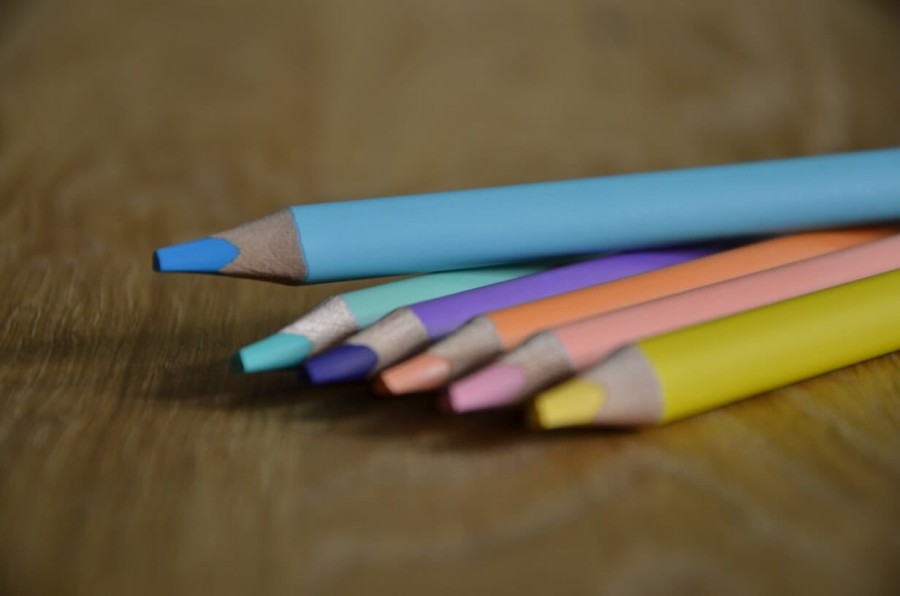 Kredki ołówkowe Jumbo - pastel / Apli Kids