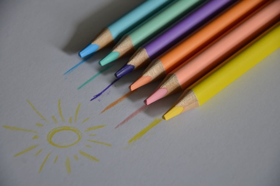 Kredki ołówkowe Jumbo - pastel / Apli Kids