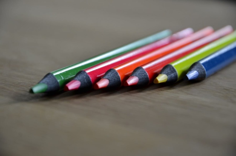 Kredki ołówkowe Jumbo - fluo / Apli Kids