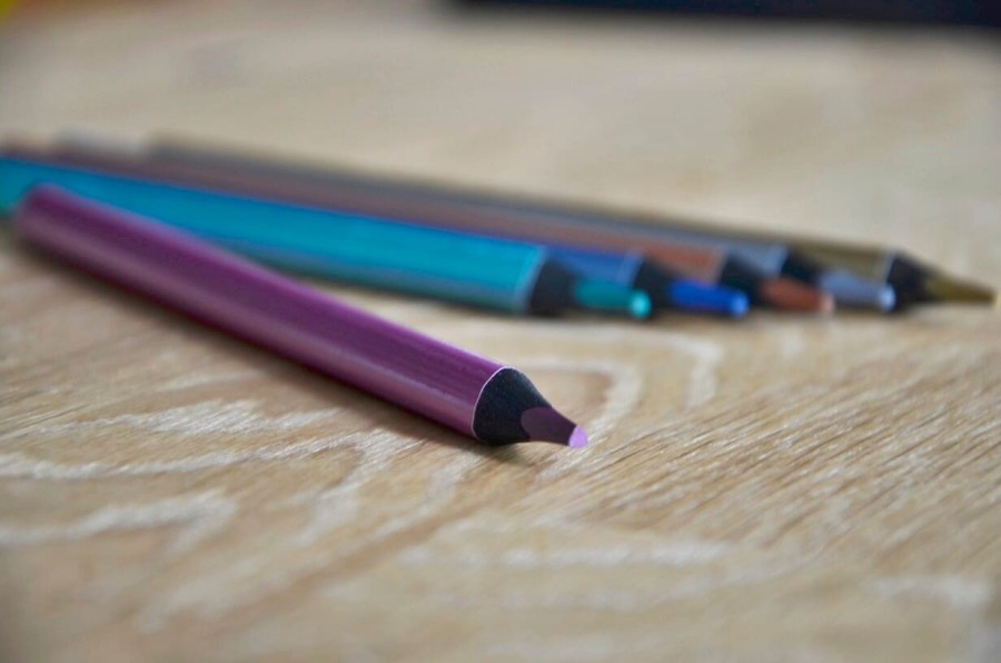 Kredki ołówkowe Jumbo - metal / Apli Kids