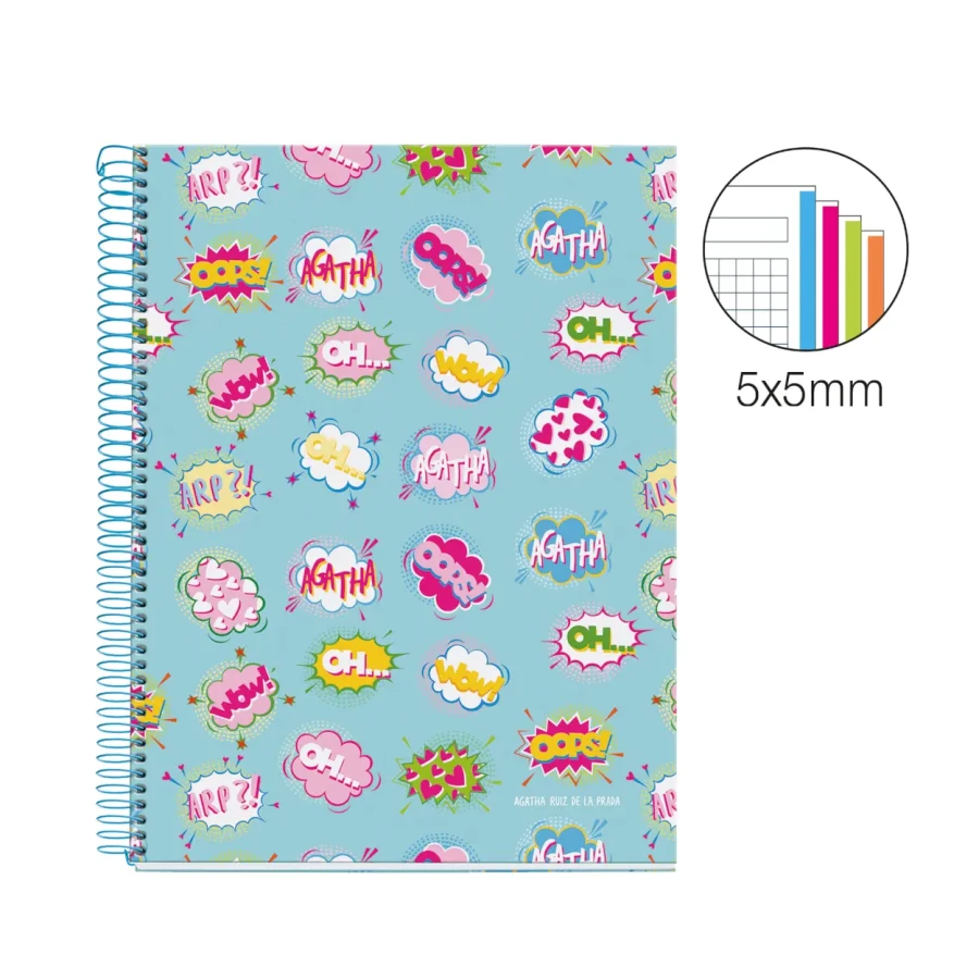 Notatnik A4 - WOW ARP, 120 kartek / Miquelrius