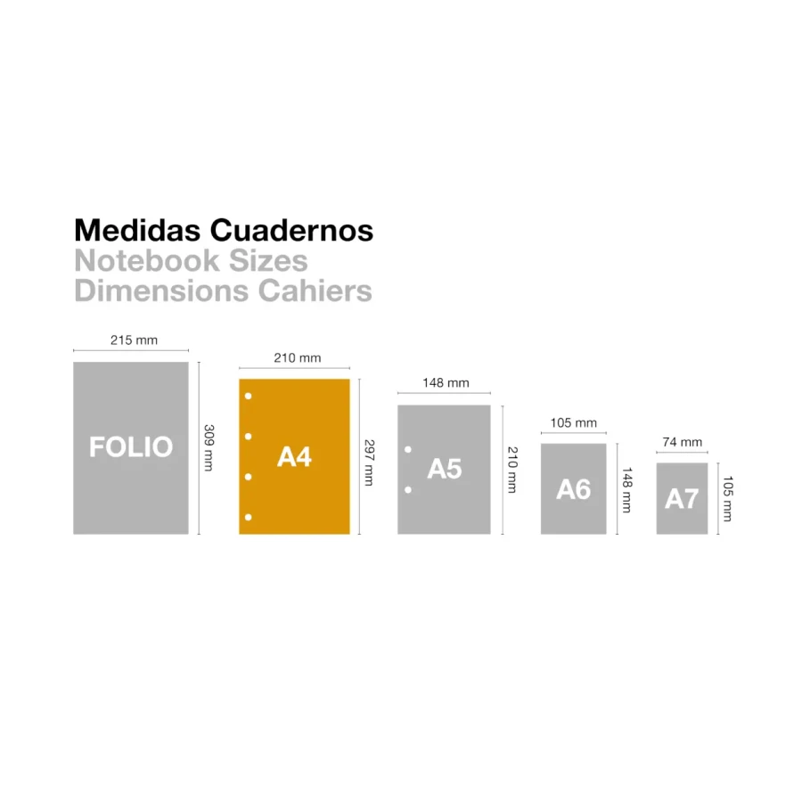 Notatnik A4 - WOW ARP, 120 kartek / Miquelrius