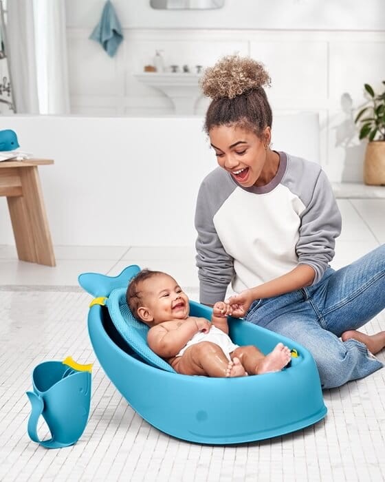 Kubek do mycia włosów wieloryb Moby Blue / Skip Hop