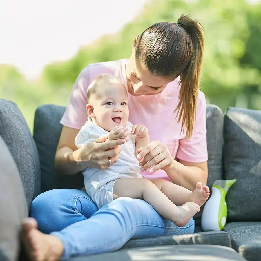 Nosiboo Go: przenośny aspirator do nosa - green / Nosiboo