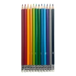 Kredki ołówkowe ścieralne Un-Mistakeables, 12 szt. / Ooly