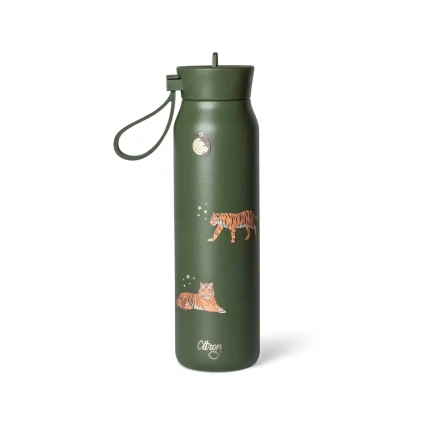 Butelka termiczna ze stali nierdzewnej 350ml - Tiger / Citron