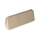 Sztućce stalowo-silikonowe z etui na zamek - Ballerina / Citron