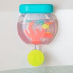 Zabawka do kąpieli z przyssawkami - karmienie rybek / Sassy