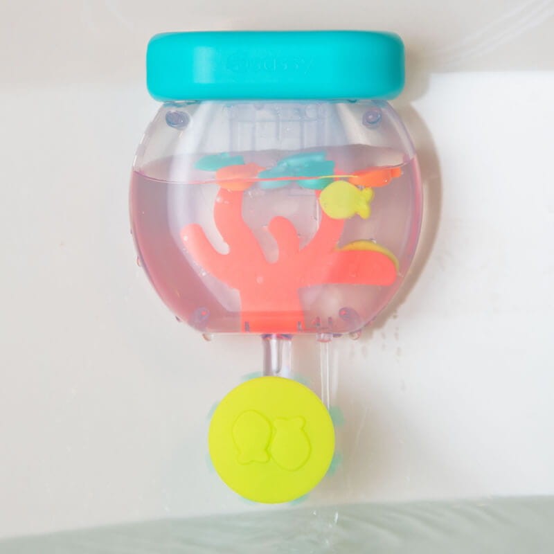 Zabawka do kąpieli z przyssawkami - karmienie rybek / Sassy