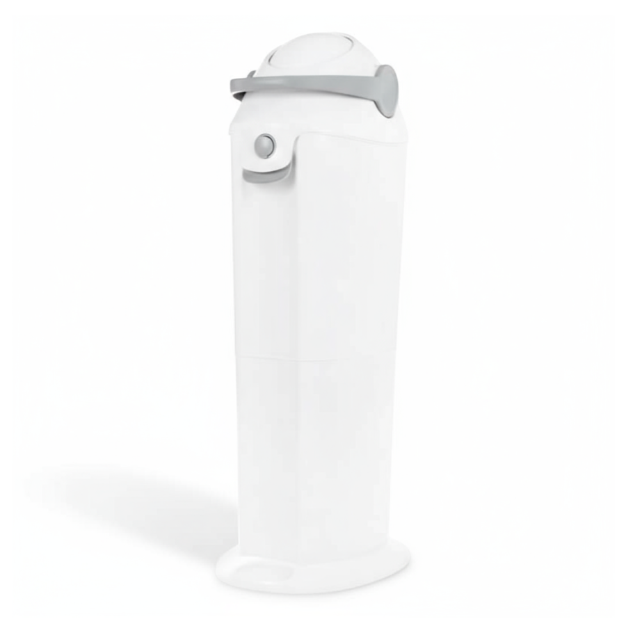 Kosz na zużyte pieluchy Magic Professional - biały (na 70 pieluch) / Magic