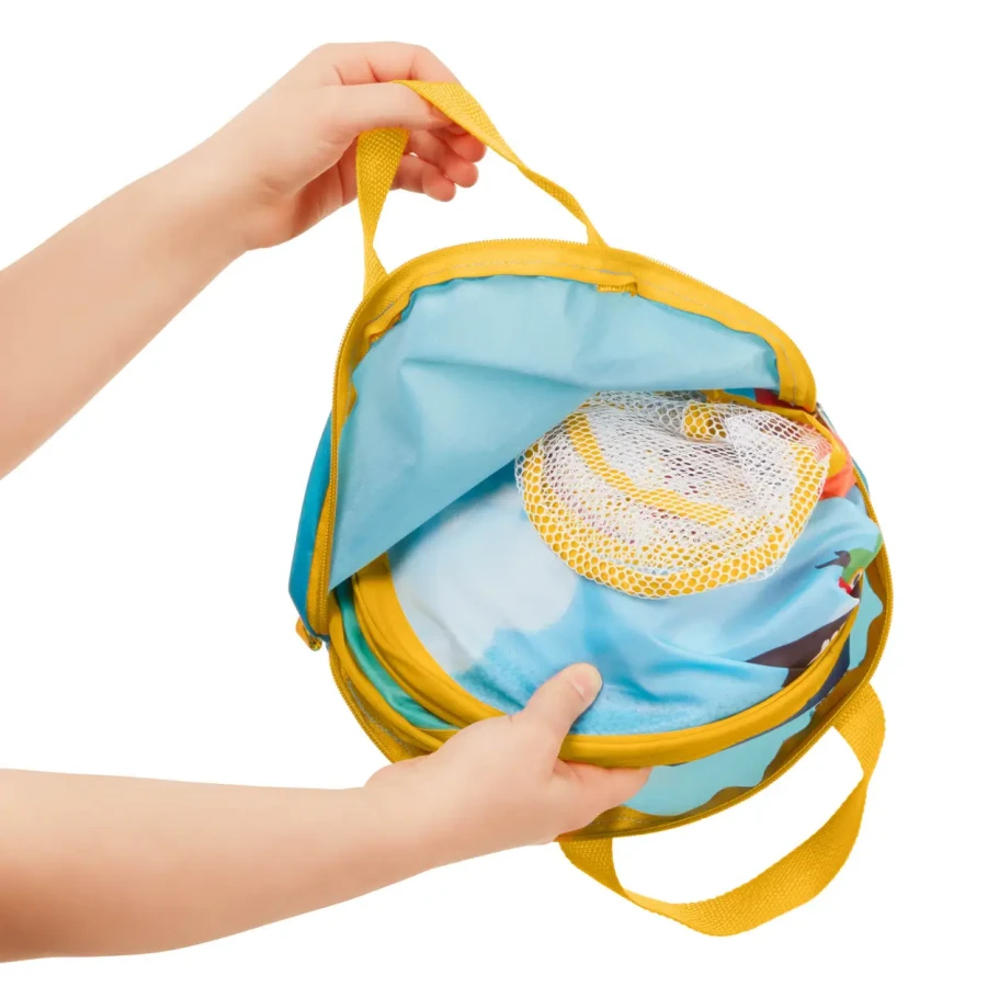 Toss ‘n’ Score – gra zręcznościowa 3w1 z woreczkami / B.Toys