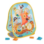 Toss ‘n’ Score – gra zręcznościowa 3w1 z woreczkami / B.Toys