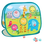 Toss ‘n’ Score – gra zręcznościowa 3w1 z tarczami / B.Toys