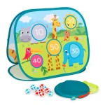 Toss ‘n’ Score – gra zręcznościowa 3w1 z tarczami / B.Toys