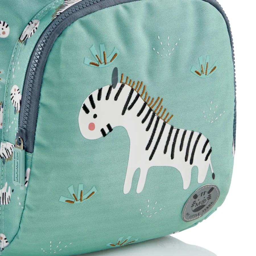 Plecak dwukomorowy London Zebra, 12L / Miquelrius