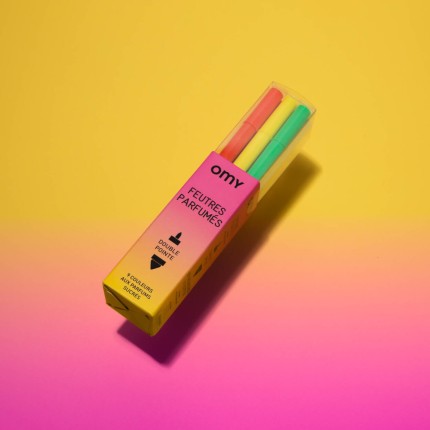 Pachnące flamastry 9 szt. / OMY