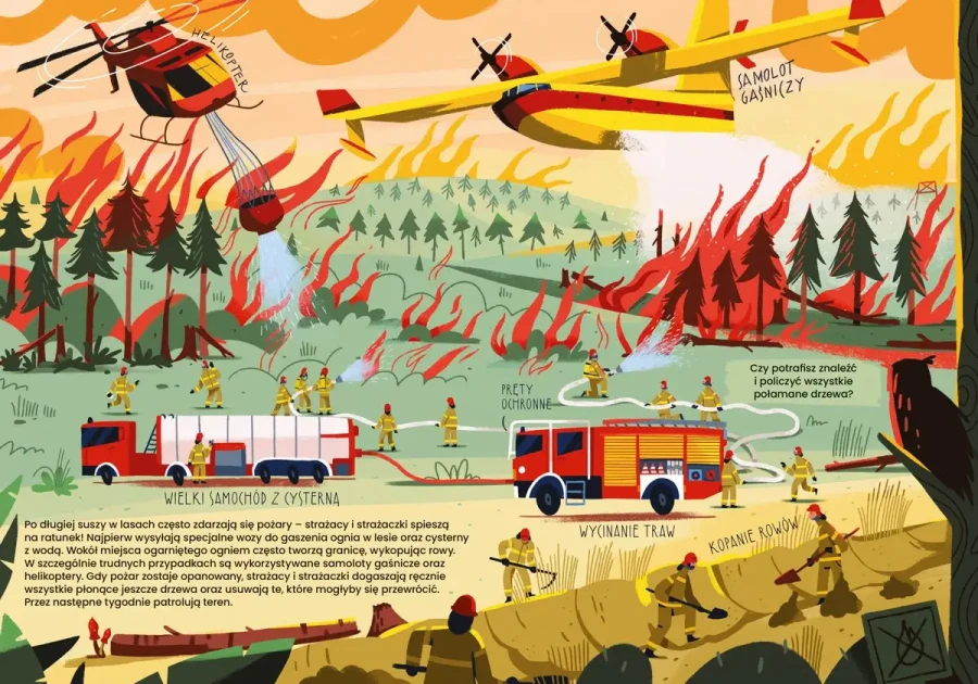 Ciekawe... Co robią strażacy i strażaczki / Nasza księgarnia