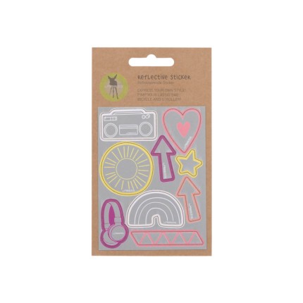 Naklejki odblaskowe - tęcza / Lassig