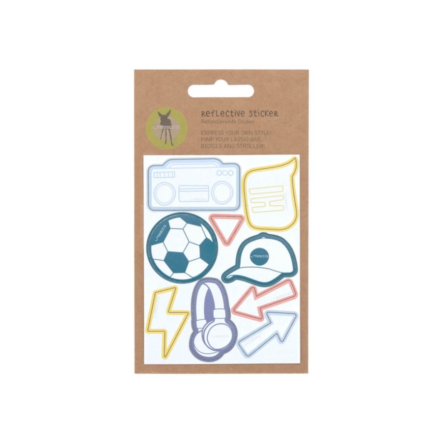 Naklejki odblaskowe - piłka nożna / Lassig