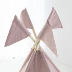 Wodoodporny namiot tipi do ogrody, dusty pink / Cozy & Dozy