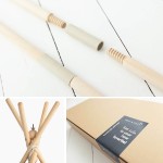 Wodoodporny namiot tipi do ogrody, sage / Cozy & Dozy