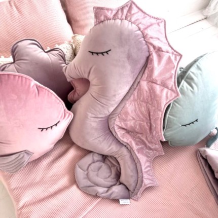 Poduszka konik morski, różowa / Cozy&Dozy