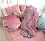 Poduszka konik morski, różowa / Cozy&Dozy