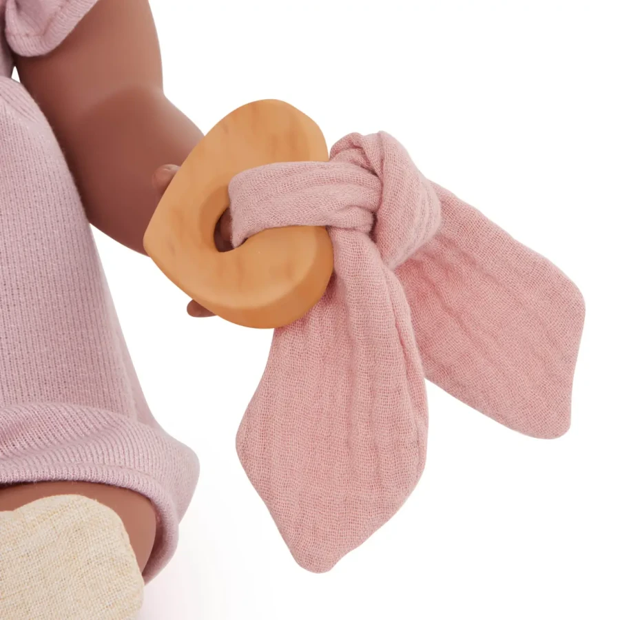 Zestaw ubranek dla lalki niemowlęcia, stylizacja z sukienką / LullaBaby