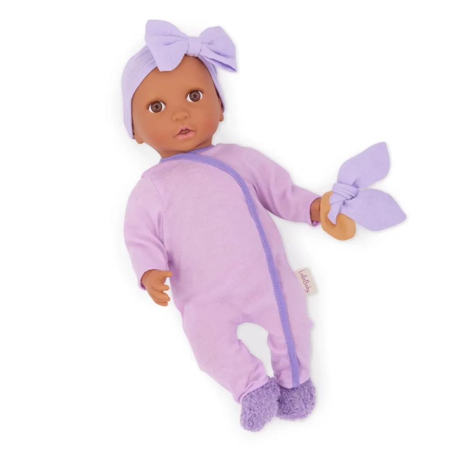 Zestaw ubranek dla lalki niemowlęcia, piżamka dziewczęca / LullaBaby