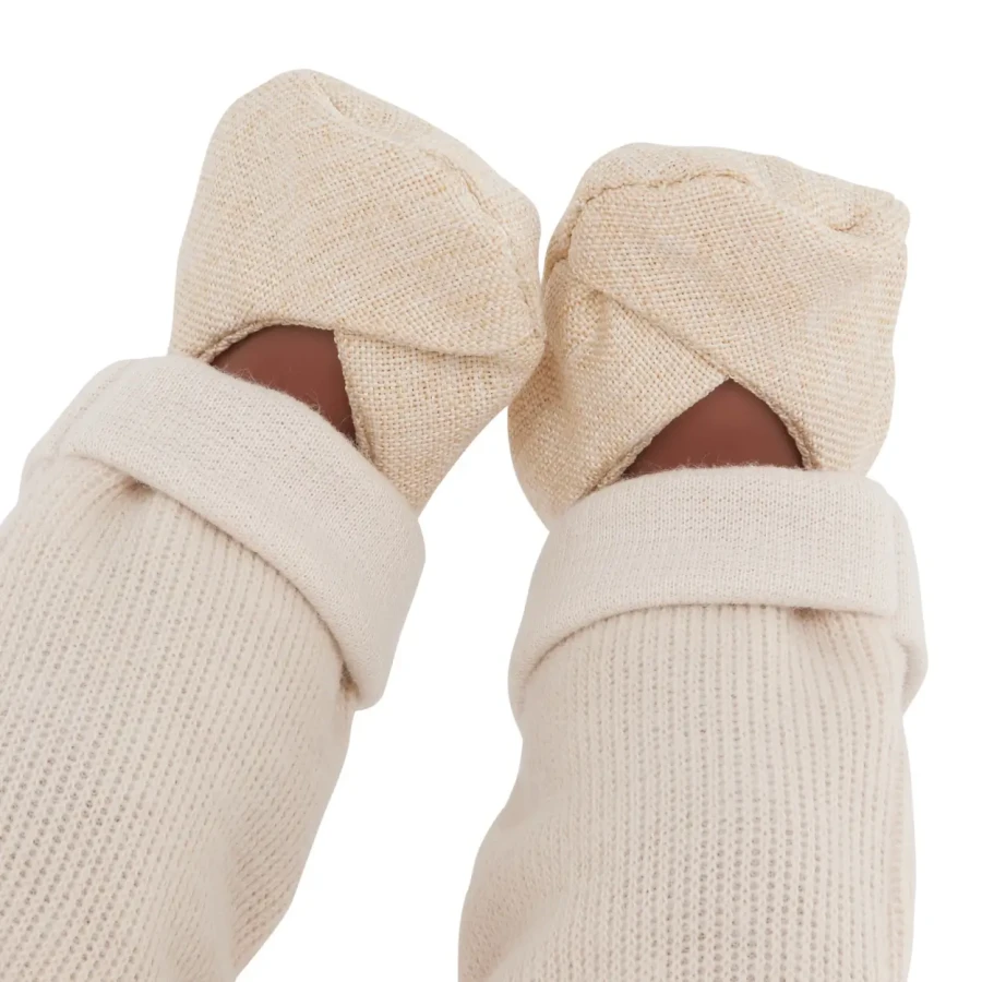 Zestaw ubranek dla lalki niemowlęcia, stylizacja ze spodniami na szelkach / LullaBaby